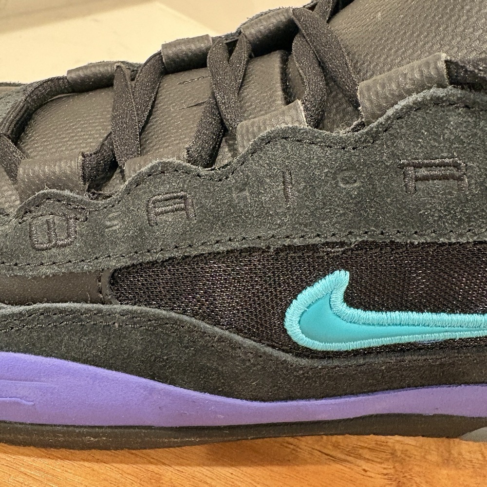 Nike SB Air Max Ishod Wair Black Grape Persian Violet FB2393-003 Men Size 11 New - Picture 9 of 12
